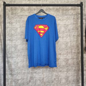 تیشرت مردانه Superman لایسنس اورجینال دی سی کمیک - آبی